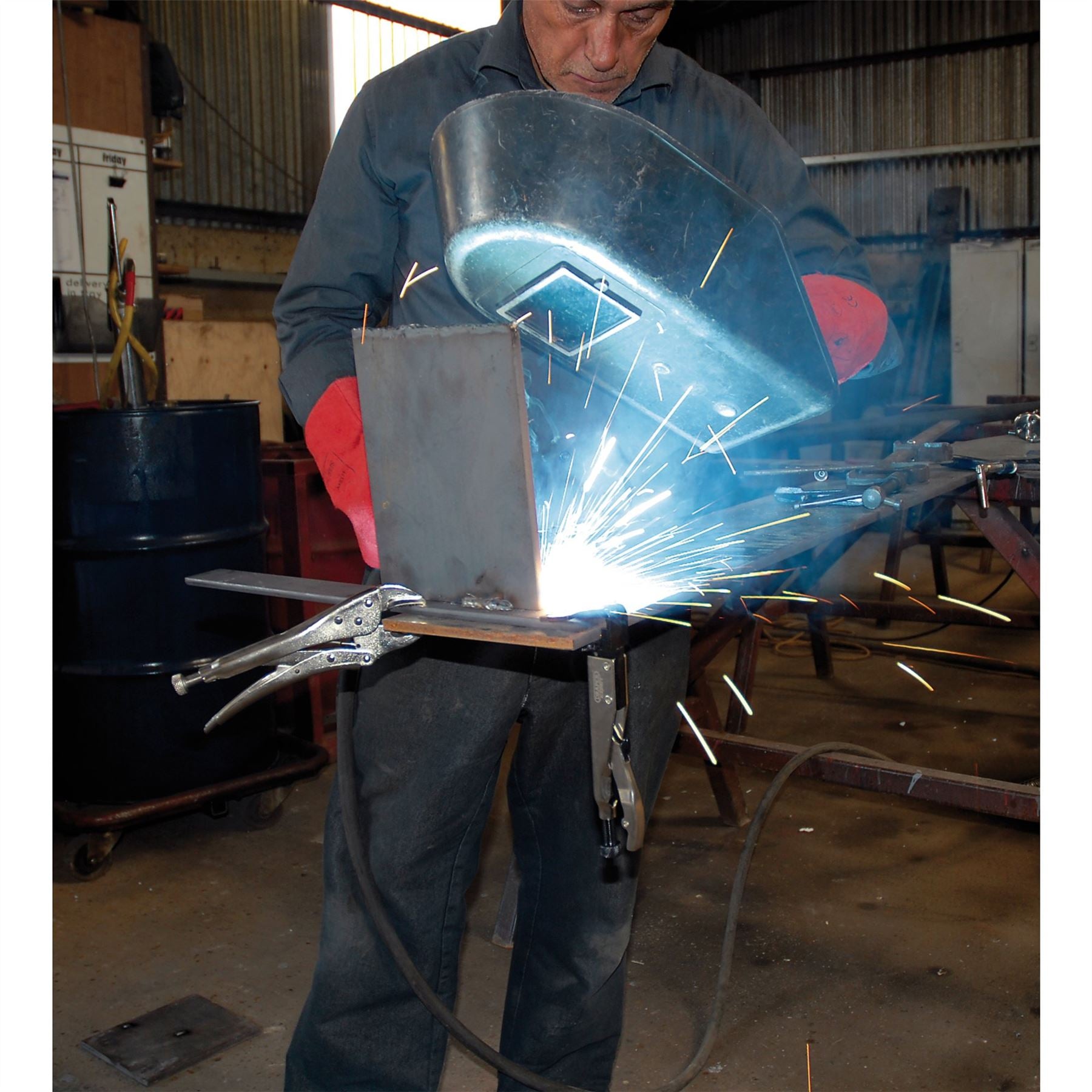 Draper 35367 Curved Jaw Self Grip Pliers 140mm Draper