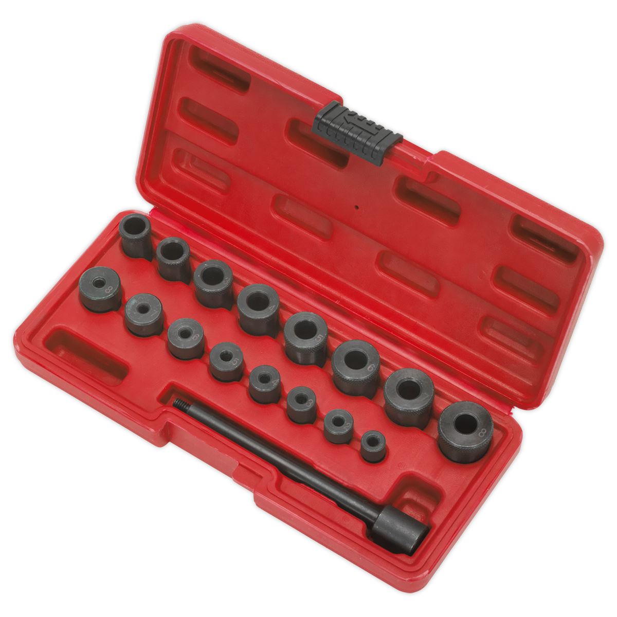 Sealey AK710 Universal Clutch Aligning Tool Set 17pc Sealey