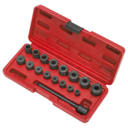 Sealey AK710 Universal Clutch Aligning Tool Set 17pc Sealey