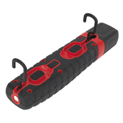 Sealey LED360 Rechargeable 360° Inspection Light 8W & 3W SMD LED Black Lithium-ion Sealey