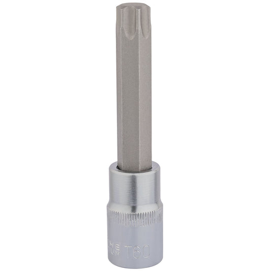 Draper 16324 TX-STAR® Socket Bit 1/2" Sq. Dr. T60 x 100mm Draper