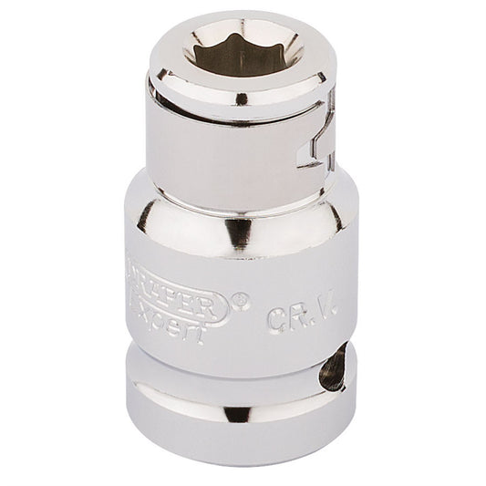 Draper 16810 Screwdriver Bit Holding Socket 1/2" Sq. Dr. x 5/16" Hexagon Draper