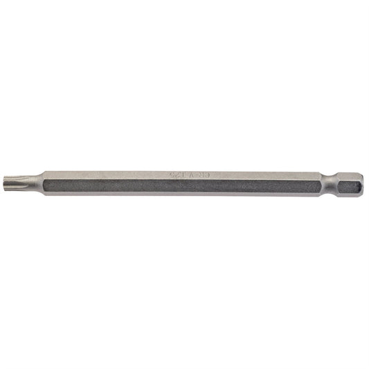 Draper 66938 TX-STAR® Insert Bit 1/4" Hex 100mm Long T25 Pack of 1 Draper