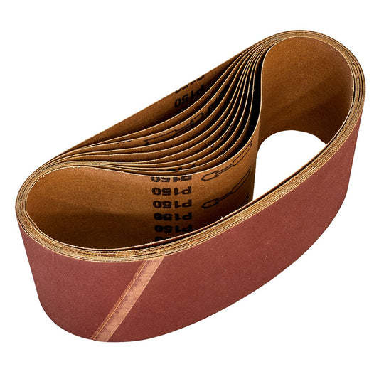 Sealey WSB62150 Sanding Belt 100 x 620mm 150Grit - Pack of 10 Sealey