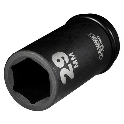 Draper 05061 Hi-TORQ® Deep Impact Socket 3/4" Sq. Dr. 29mm Draper