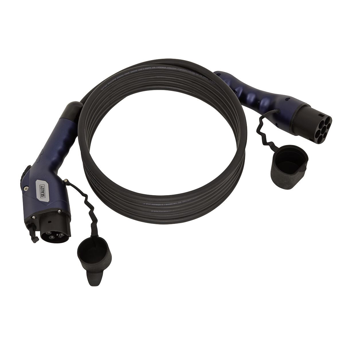 Sealey EVCC1216 EV Charging Cable Type 1 to Type 2 16A (3.7KW) 5m Sealey