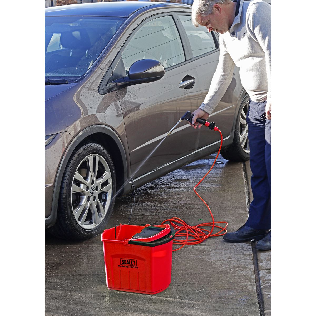 Sealey PW2512 Pressure Washer 25L 12V Sealey