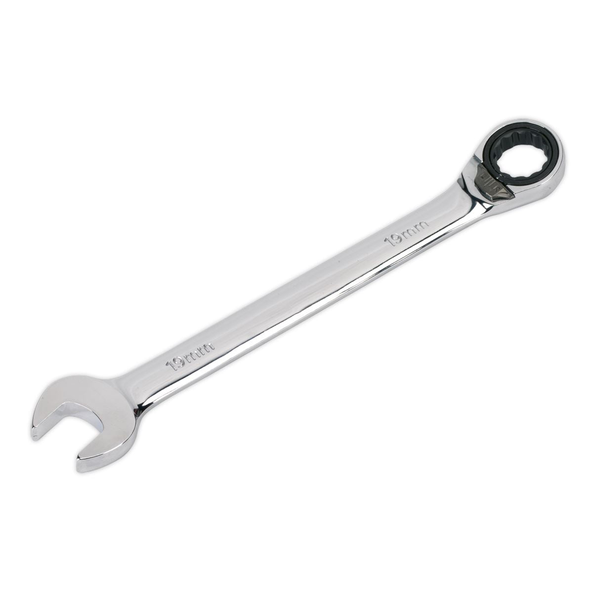 Sealey RRCW19 Reversible Ratchet Combination Spanner 19mm Sealey