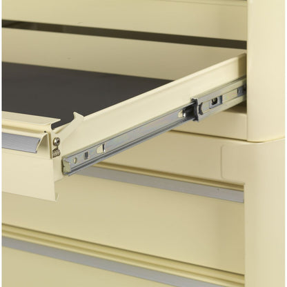 Sealey AP28COMBO2 Retro Style Topchest Mid-Box Tool Chest & Rollcab Combination 10 Drawer Cream Sealey