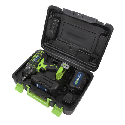 Sealey CP400LIHV Cordless Impact Wrench 18V 3Ah Lithium-ion 1/2"Sq Drive Hi-Vis Sealey