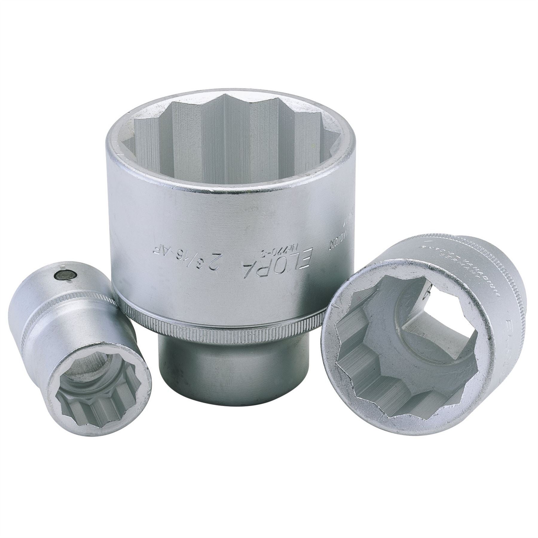 Elora 00434 Bi-Hexagon Socket 3/4" 3/4" Sq. Dr. Elora