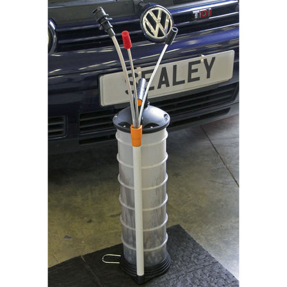 Sealey TP69 Vacuum Oil & Fluid Extractor Manual 6.5L Sealey
