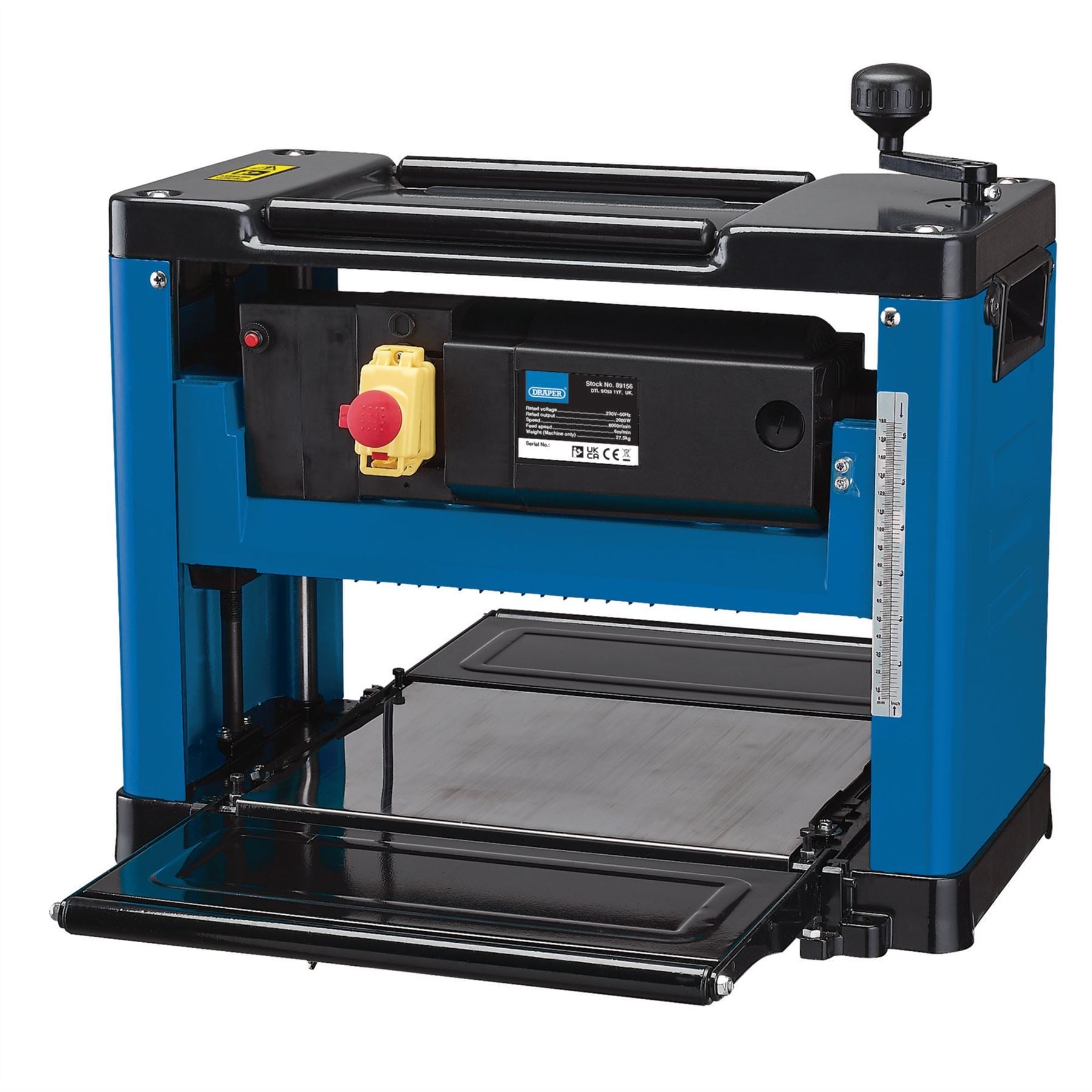 Draper 89156 230V Thicknesser 330mm 2000W Draper