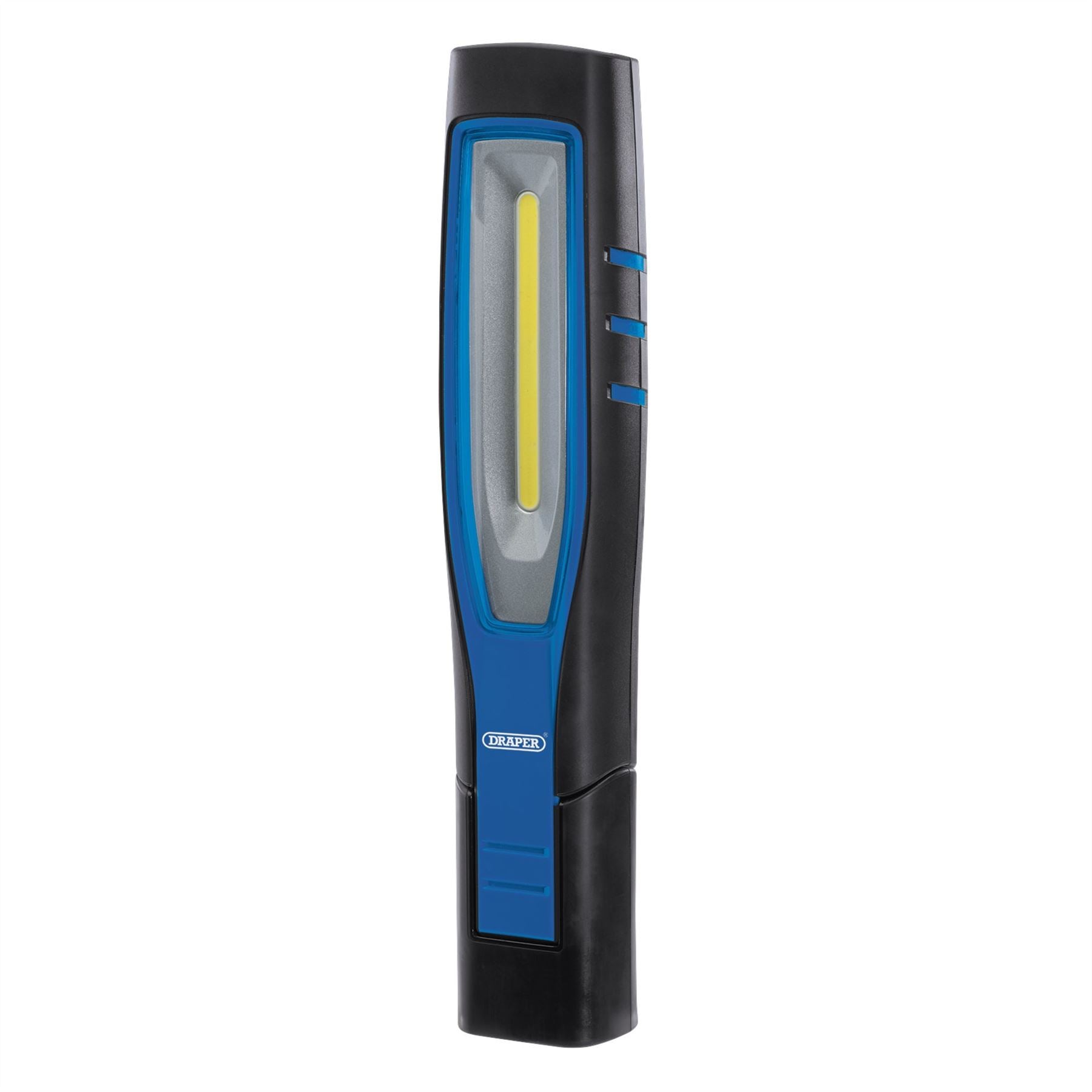 Draper 11763 COB/SMD LED Rechargeable Inspection Lamp 7W 700 Lumens Blue 1 x USB Cable Supplied Draper
