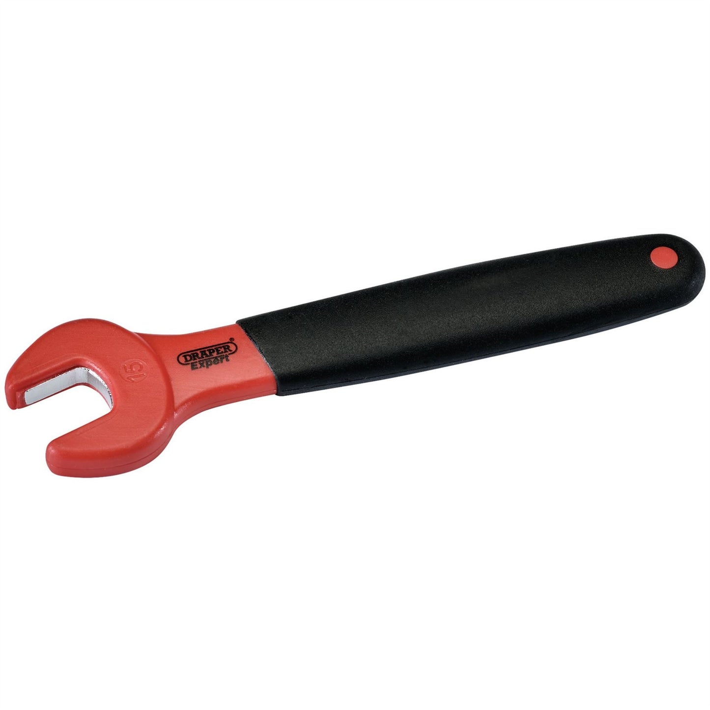 Draper 99473 VDE Approved Fully Insulated Open End Spanner 15mm Draper