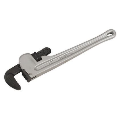 Sealey AK5109 Pipe Wrench European Pattern 450mm Aluminium Alloy Sealey