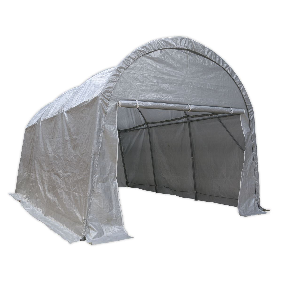 Sealey CPS03 Dome Roof Car Port Shelter 4 x 6 x 3.1m Sealey