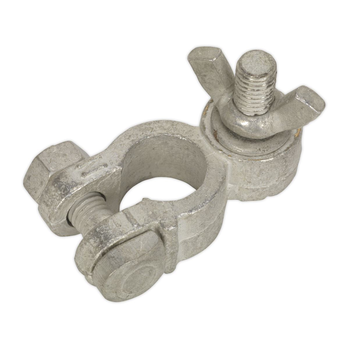 Sealey BTN24 Battery Terminal - Post with Washer & Wing Nut 24V Negative Pack of 5 Sealey