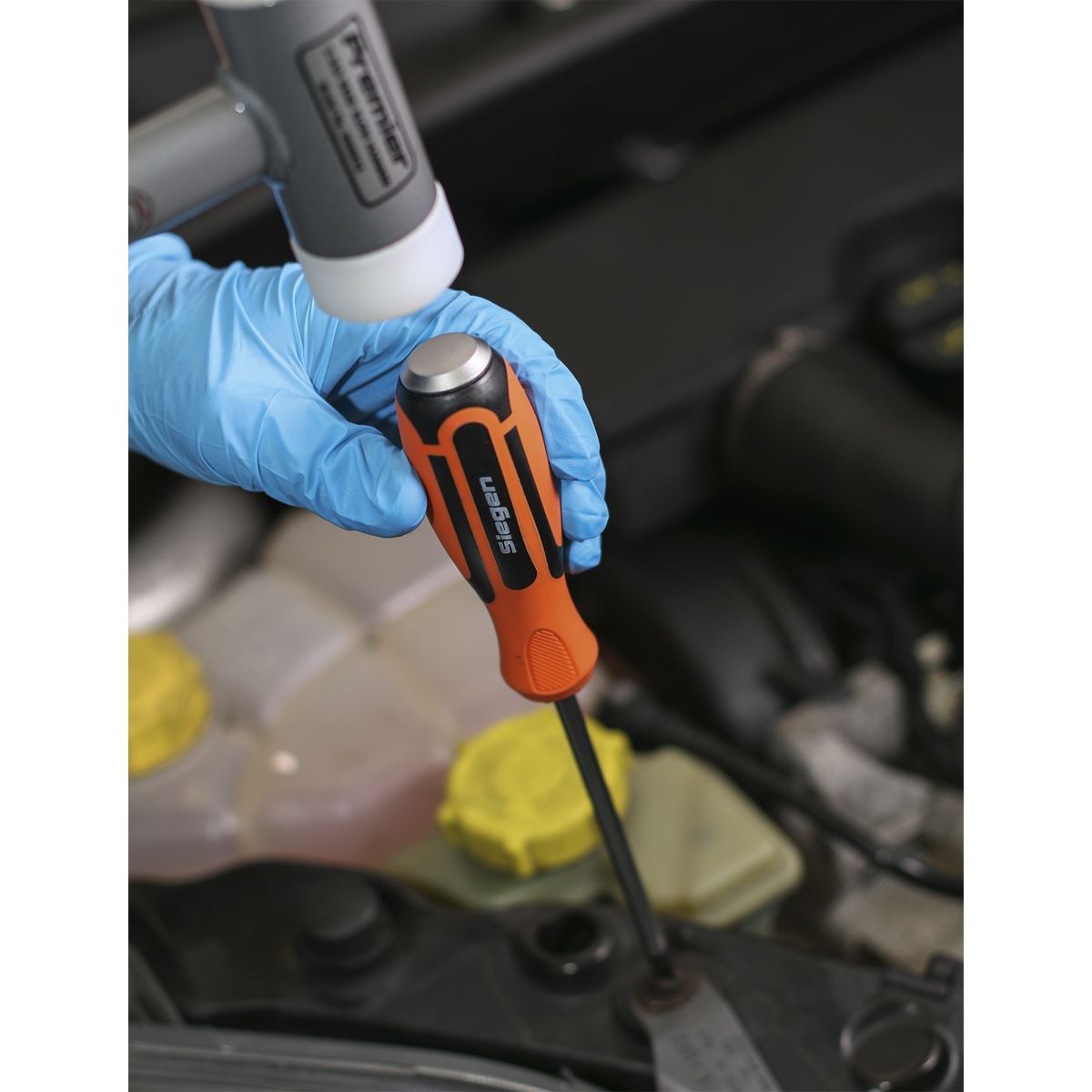 Siegen S01106 Hammer-Thru Screwdriver Hex Key & Bit Set 44pc Siegen