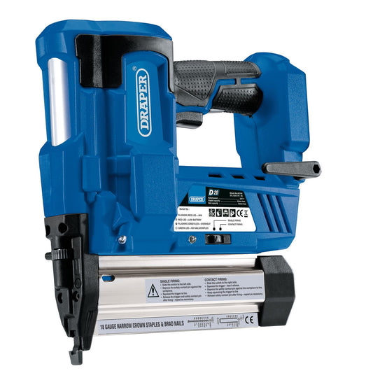 Draper 55740 D20 20V Nailer/Stapler Sold Bare Draper