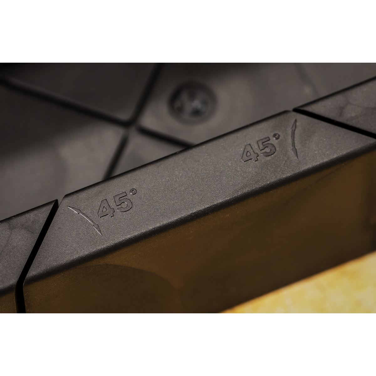 Sealey MB01 Mini Mitre Box 250 x 85 x 50mm Sealey