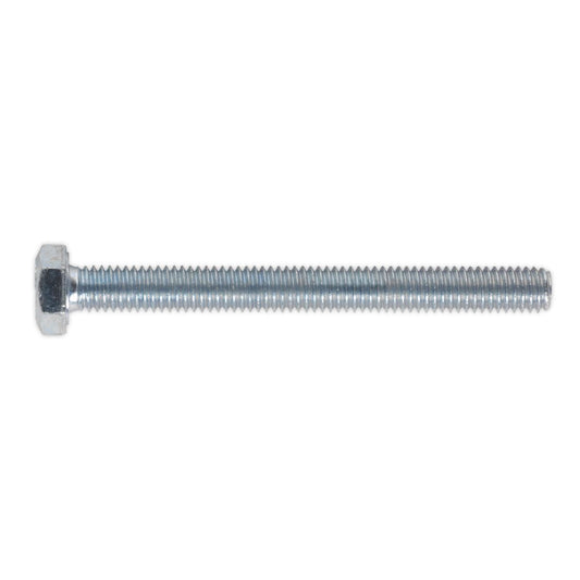 Sealey SS660 HT Setscrew M6 x 60mm 8.8 Zinc Pack of 50 Sealey