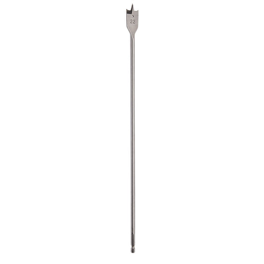 Draper 90000 Extra Long Flat Wood Bit 22 x 400mm Draper