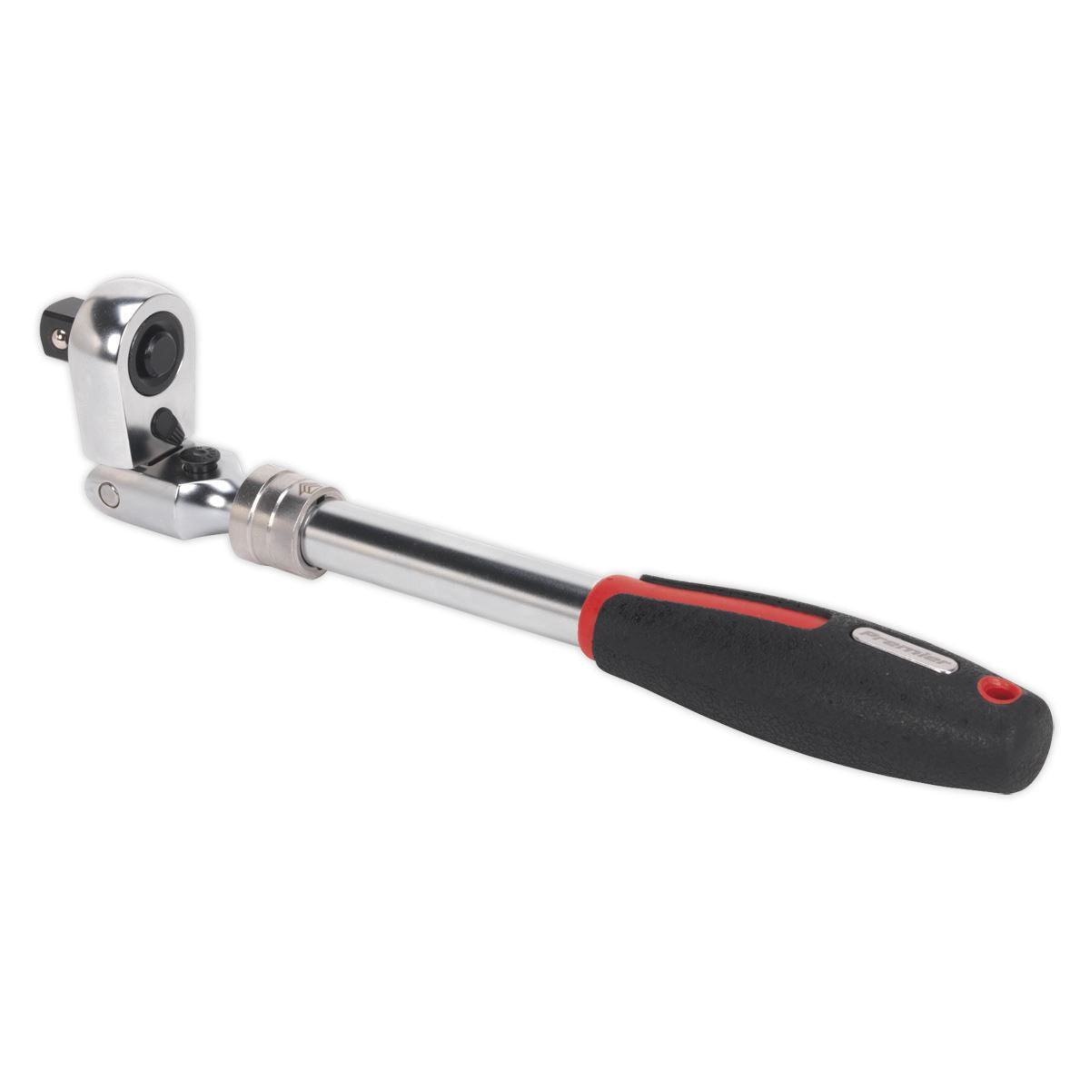 Sealey AK8984 Ratchet Wrench 1/2"Sq Drive Flexi-Head Extendable - Premier Platinum Sealey