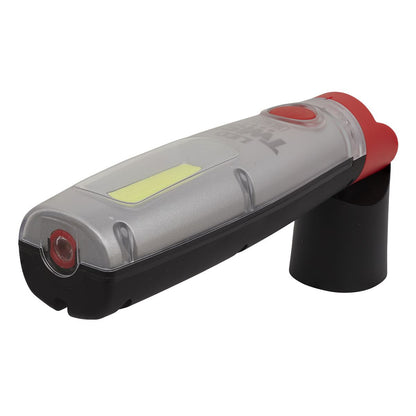 Sealey LED1001 Rechargeable Inspection Light 8W COB & 1W SMD LED Sealey