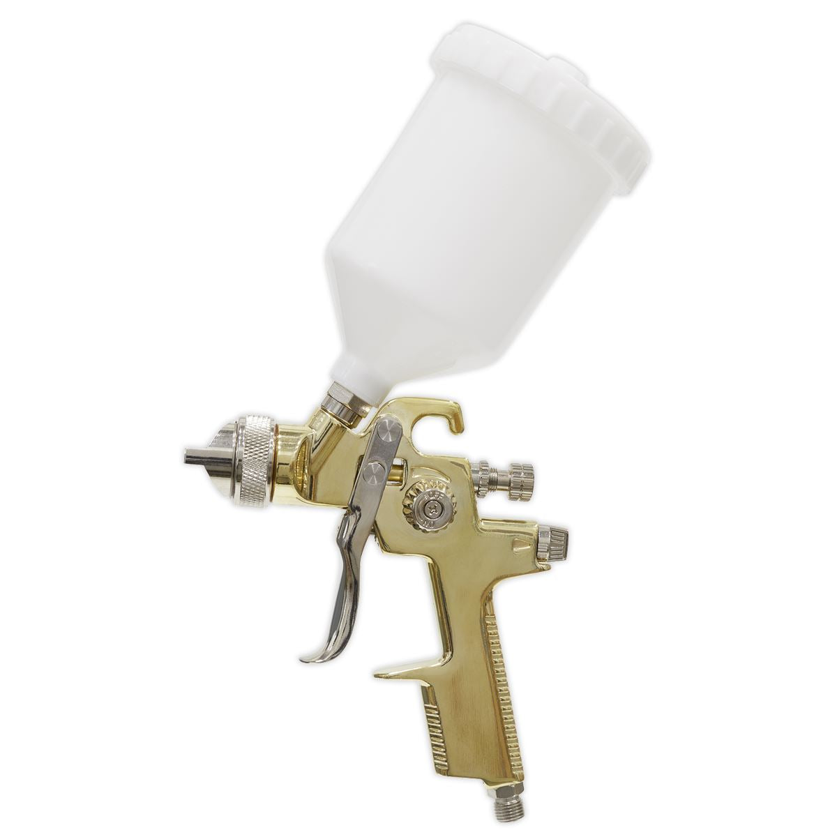 Sealey S701G Gravity Feed Spray Gun - 1.4mm Set-Up Gold Series Sealey