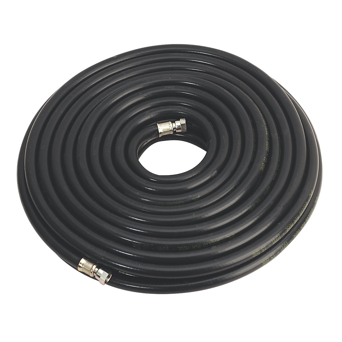 Sealey AH30RX/38 Air Hose 30m x Ø10mm with 1/4"BSP Unions Heavy-Duty Sealey