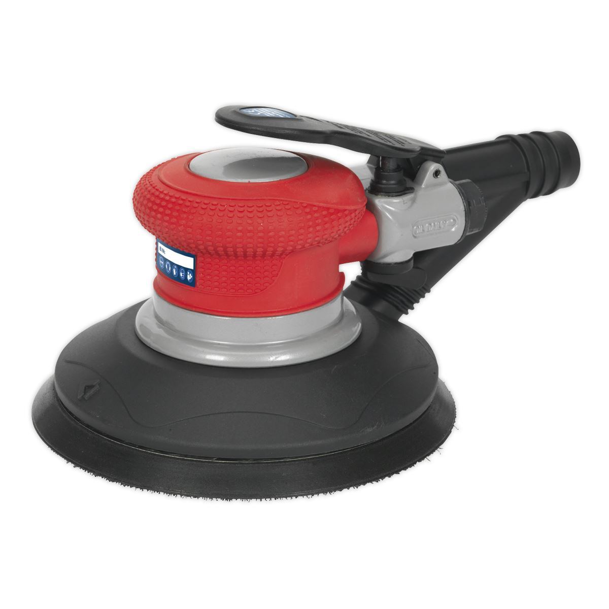 Sealey GSA06 Air Palm Random Orbital Sander Ø150mm Dust-Free Self-Contained Sealey