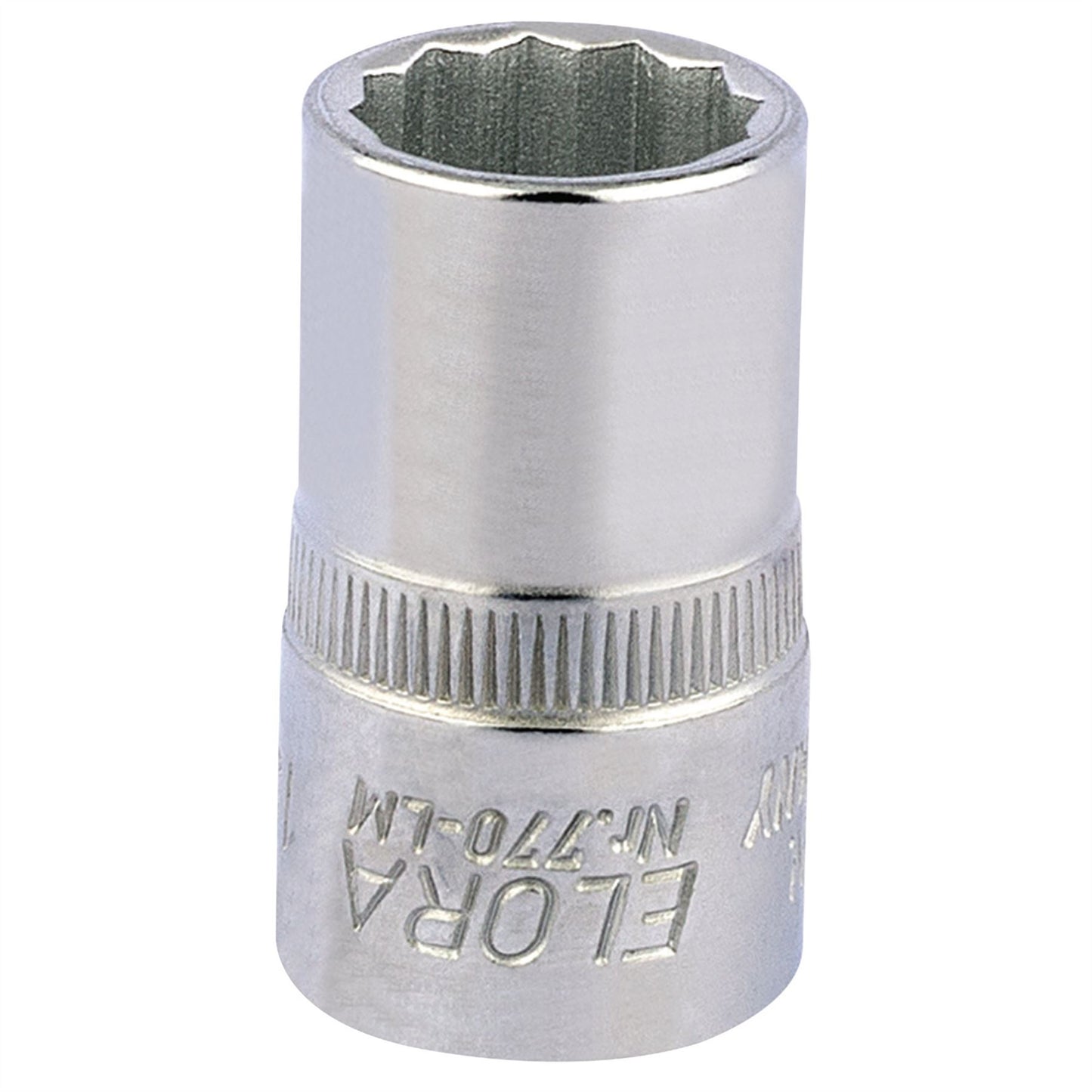 Elora 24608 Bi-Hexagon Socket 1/2" Sq. Dr. 15mm Elora