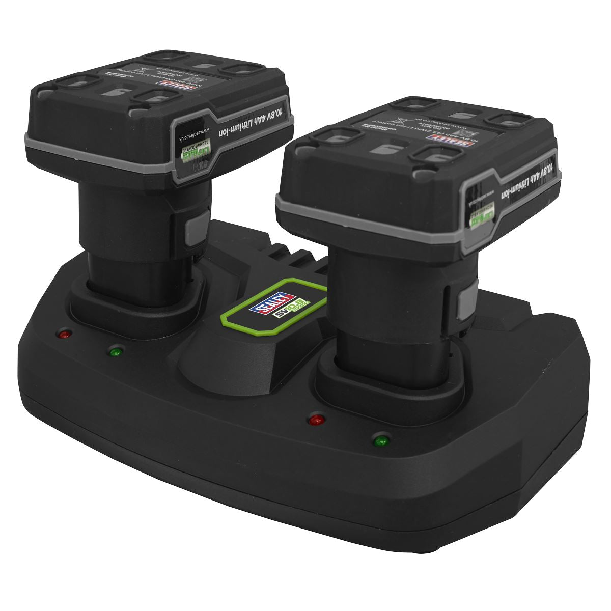 Sealey CP108VMC2 Dual Battery Charger for 10.8V Lithium-ion SV10.8 Series Sealey