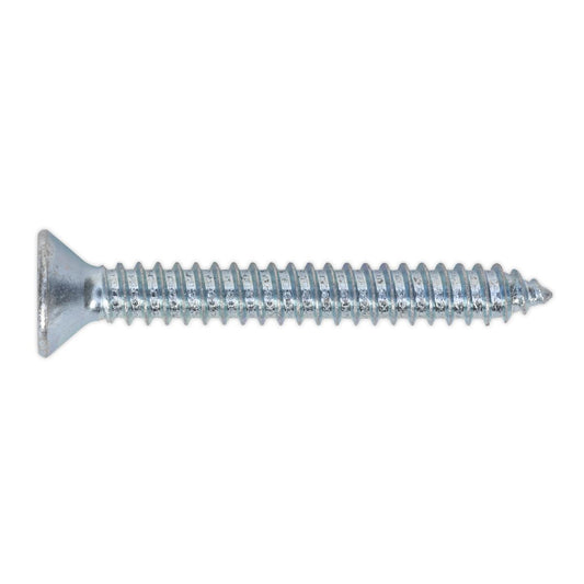 Sealey ST6351 Self Tapping Screw 6.3 x 51mm Countersunk Pozi Pack of 100 Sealey