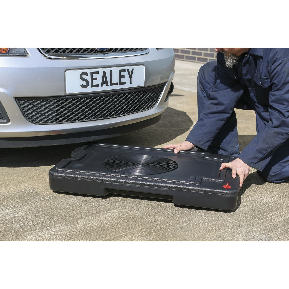 Sealey DRP011 Oil/Fluid Drainer Low Profile 30L Sealey