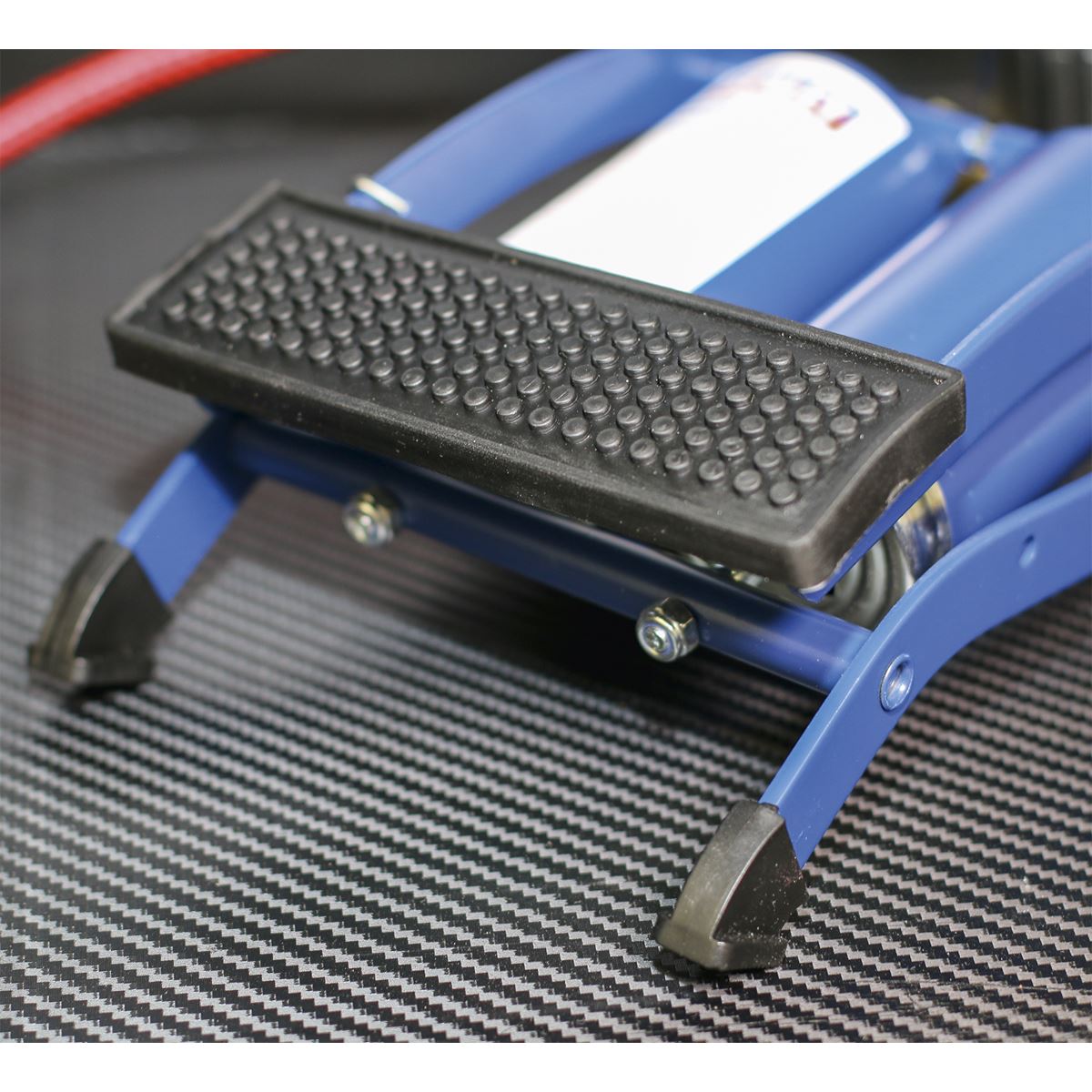 Sealey FP2 Foot Pump Twin Barrel Sealey