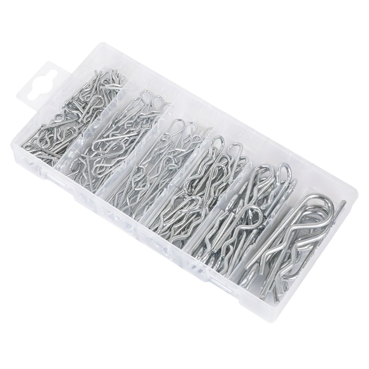 Sealey AB002RC R-Clip Assortment 150pc Sealey