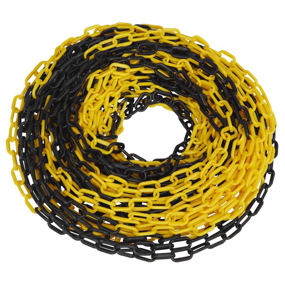 Sealey BYSBKIT Black/Yellow Post & Chain Kit 25m Sealey