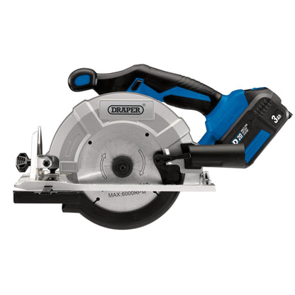 Draper 55519 D20 20V Brushless Circular Saw Sold Bare Draper