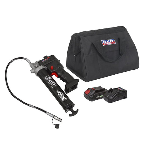 Sealey CP20VGRGKIT1 20V 2Ah SV20 Series Grease Gun Kit Sealey
