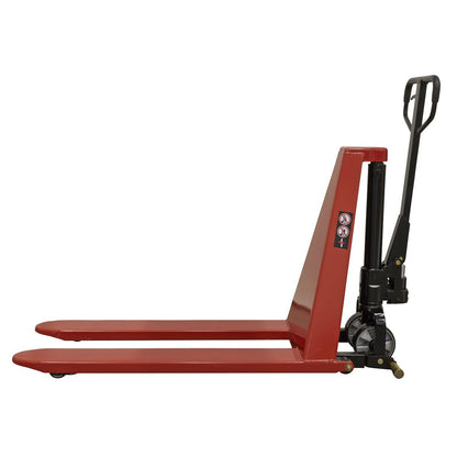 Sealey PT1170H High Lift Pallet Truck - 1000kg Capacity 1170 x 540mm Sealey