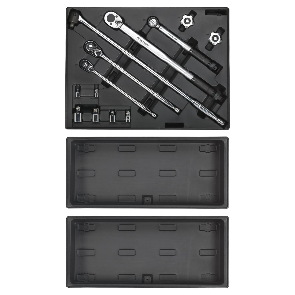 Sealey SPTCCOMBO1 Tool Chest Combination 14 Drawer with Ball-Bearing Slides - Blue & 1179pc Tool Kit Sealey