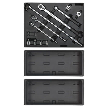 Sealey SPTCCOMBO1 Tool Chest Combination 14 Drawer with Ball-Bearing Slides - Blue & 1179pc Tool Kit Sealey