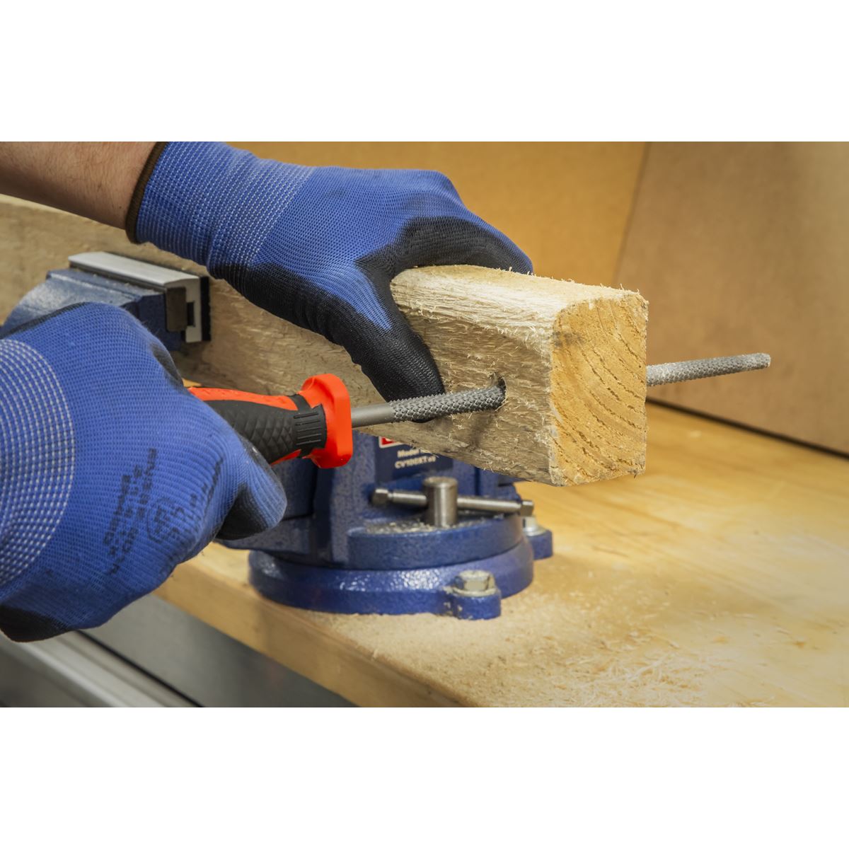 Sealey AKR03 Rasp File Set 3pc Sealey