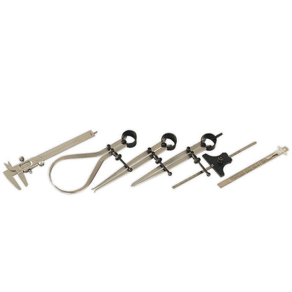 Sealey AK10000 Professional Measuring Tool Set 6pc Sealey