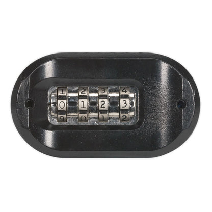 Sealey PL603L Steel Body Combination Padlock Long Shackle 62mm Sealey