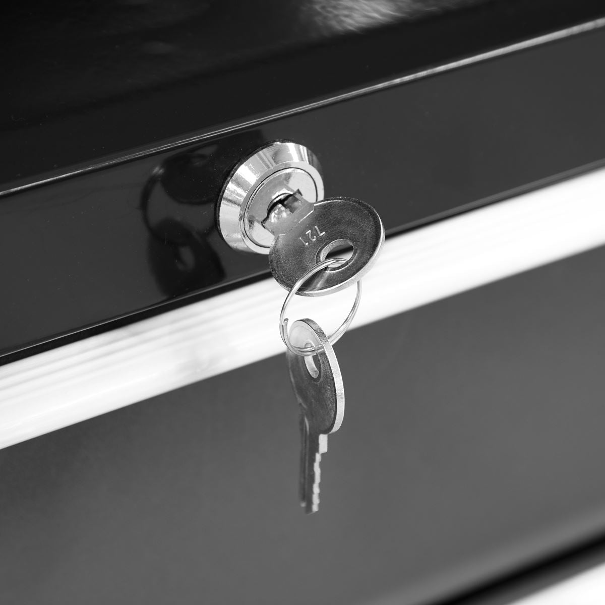 Sealey AP2505B Rollcab 5 Drawer with Ball-Bearing Slides - Black/Grey Sealey