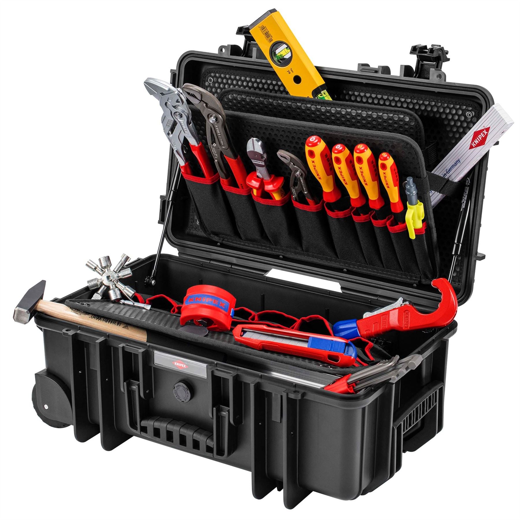 Knipex 13174 00 21 33 S Tool Case "Robust26" 17 Parts Draper