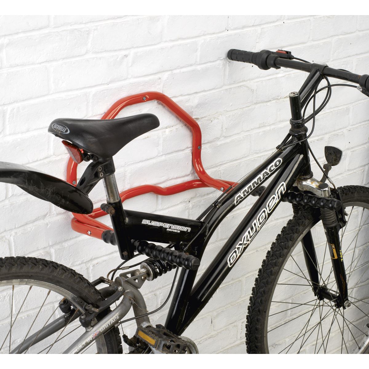 Sealey BS7 Bicycle Rack Wall Mounting Folding Sealey